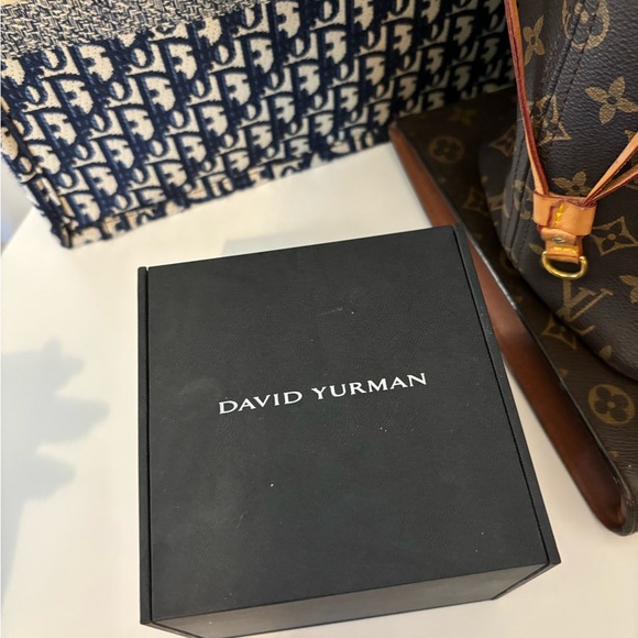 David Yurman Buckle Cable Bracelet
Sterling Silver with 18K Yellow Gold, 5mm - Picture 3 of 5